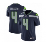 Youth Nike Seattle Seahawks #4 Michael Dickson Navy Blue Team Color Vapor Untouchable Limited Player NFL Jersey