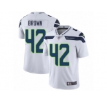 Youth Nike Seattle Seahawks #42 Arthur Brown Vapor Untouchable Limited White NFL Jersey