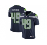Youth Nike Seattle Seahawks #49 Shaquem Griffin Steel Blue Team Color Stitched NFL Vapor Untouchable Limited Jersey