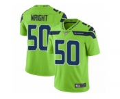 Youth Nike Seattle Seahawks #50 K.J. Wright Vapor Untouchable Limited Green NFL Jersey