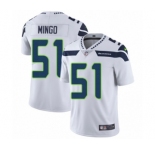 Youth Nike Seattle Seahawks #51 Barkevious Mingo White Vapor Untouchable Limited Player NFL Jersey