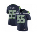 Youth Nike Seattle Seahawks #55 Frank Clark Vapor Untouchable Limited Steel Blue Team Color NFL Jersey