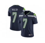 Youth Nike Seattle Seahawks #7 Blair Walsh Steel Blue Team Color Vapor Untouchable Limited Player NFL Jersey