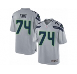 Youth Nike Seattle Seahawks #74 George Fant Limited Grey Alternate NFL Jersey