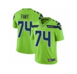 Youth Nike Seattle Seahawks #74 George Fant Vapor Untouchable Limited Green NFL Jersey