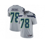 Youth Nike Seattle Seahawks #78 Luke Joeckel Vapor Untouchable Limited Grey Alternate NFL Jersey