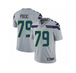Youth Nike Seattle Seahawks #79 Ethan Pocic Vapor Untouchable Limited Grey Alternate NFL Jersey