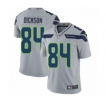 Youth Nike Seattle Seahawks #84 Ed Dickson Grey Alternate Vapor Untouchable Limited Player NFL Jersey