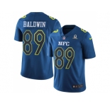 Youth Nike Seattle Seahawks #89 Doug Baldwin Navy Stitched NFL Limited NFC 2017 Pro Bowl Jersey