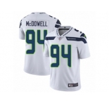 Youth Nike Seattle Seahawks #94 Malik McDowell Limited White NFL Jersey