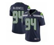 Youth Nike Seattle Seahawks #94 Malik McDowell Vapor Untouchable Limited Steel Blue Team Color NFL Jersey