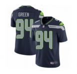 Youth Nike Seattle Seahawks #94 Rasheem Green Navy Blue Team Color Vapor Untouchable Elite Player NFL Jersey