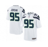 Youth Nike Seattle Seahawks #95 Dion Jordan Limited White NFL Jersey