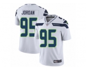 Youth Nike Seattle Seahawks #95 Dion Jordan Vapor Untouchable Limited White NFL Jersey