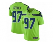Youth Nike Seattle Seahawks #97 Patrick Kerney Vapor Untouchable Limited Green NFL Jersey