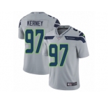 Youth Nike Seattle Seahawks #97 Patrick Kerney Vapor Untouchable Limited Grey Alternate NFL Jersey