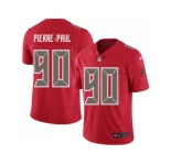 Youth Nike Tampa Bay Buccaneers #90 Jason Pierre-Paul Red Stitched NFL Limited Rush Jersey