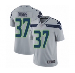 Youth Seattle Seahawks #37 Quandre Diggs Grey Alternate Vapor Untouchable Limited Player Football Jersey