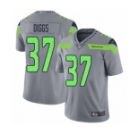 Youth Seattle Seahawks #37 Quandre Diggs Limited Silver Inverted Legend Football Jersey