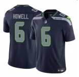 Youth Seattle Seahawks #6 Sam Howell Navy 2023 F.U.S.E. Vapor Limited Football Stitched Jersey
