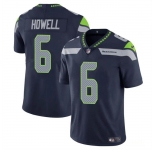 Youth Seattle Seahawks #6 Sam Howell Navy Vapor Limited Football Stitched Jersey