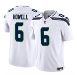 Youth Seattle Seahawks #6 Sam Howell White 2023 F.U.S.E. Vapor Limited Football Stitched Jersey