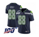 Youth Seattle Seahawks #88 Will Dissly Navy Blue Team Color Vapor Untouchable Limited Player 100th Season Football Jersey