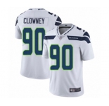 Youth Seattle Seahawks #90 Jadeveon Clowney White Vapor Untouchable Limited Player Football Jersey