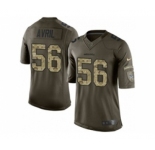 nike youth nfl jerseys seattle seahawks #56 avril army green[nike Limited Salute To Service]