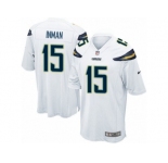 Men's Nike San Diego Chargers #15 Dontrelle Inman Game White NFL Jersey