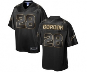 nike nfl jerseys san diego chargers #28 gordon black gold collection[game]