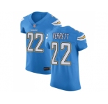 Nike Los Angeles Chargers #22 Jason Verrett Electric Blue Alternate Men Stitched NFL Vapor Untouchable Elite Jersey