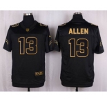nike nfl jerseys san diego chargers #13 allen black gold collection[Elite]