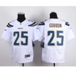 nike nfl jerseys san diego chargers #25 goroon white[Elite]
