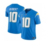 Men's Los Angeles Chargers #10 Justin Herbert Light Blue 2023 F.U.S.E. With 3-Star C Patch Vapor Untouchable Limited Football Stitched Jersey