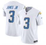Men's Los Angeles Chargers #3 Derwin James Jr. White 2025 F.U.S.E. Vapor Untouchable Limited Stitched Jersey