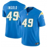 Men's Los Angeles Chargers #49 Alec Ingold Blue 2026 F.U.S.E. Vapor Limited Football Stitched Jersey