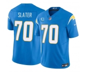 Men's Los Angeles Chargers #70 Rashawn Slater Blue 2026 F.U.S.E. 2-Star C Patch Vapor Limited Football Stitched Jersey