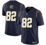 Men's Los Angeles Chargers #82 Brenden Rice Navy 2024 Draft Vapor Limited Football Stitched Jersey