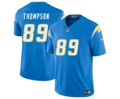 Men's Los Angeles Chargers #89 Brenen Thompson Blue 2026 F.U.S.E. Vapor Limited Football Stitched Jersey