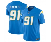 Men's Los Angeles Chargers #91 Nick Barrett Blue 2026 F.U.S.E. Vapor Limited Football Stitched Jersey