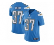 Men's Nike Los Angeles Chargers #37 Jahleel Addae Vapor Untouchable Limited Electric Blue Alternate NFL Jersey