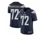 Men's Nike Los Angeles Chargers #72 Joe Barksdale Vapor Untouchable Limited Navy Blue Team Color NFL Jersey