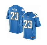 Men's Nike San Diego Chargers #23 Dexter McCoil Limited Electric Blue Alternate NFL Jersey