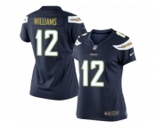Women's Nike Los Angeles Chargers #12 Mike Williams Limited Navy Blue Team Color NFL Jersey