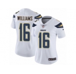 Women's Nike Los Angeles Chargers #16 Tyrell Williams Vapor Untouchable Limited White NFL Jersey