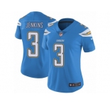 Women's Nike Los Angeles Chargers #3 Rayshawn Jenkins Elite Electric Blue Alternate NFL Jersey