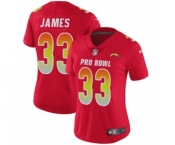 Women's Nike Los Angeles Chargers #33 Derwin James Limited Red AFC 2019 Pro Bowl NFL Jersey