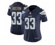 Women's Nike Los Angeles Chargers #33 Tre Boston Navy Blue Team Color Vapor Untouchable Limited Player NFL Jersey