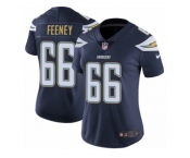 Women's Nike Los Angeles Chargers #66 Dan Feeney Vapor Untouchable Limited Navy Blue Team Color NFL Jersey